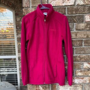 Magellan Outdoors Fushia Pink Fleece Women’s Jacket size Medium